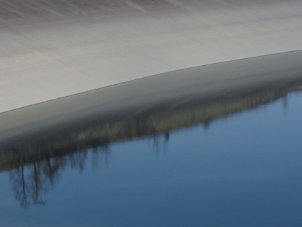 IMG 4199 Jezero črpalne hidroelektrarne Avče na Kanalskem Vrhu