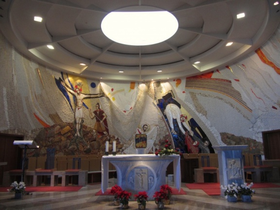 IMG 0114 Cerkev sv. Marka na Markovcu-Rupnikov mozaik