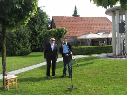 IMG 2547 Akademski kipar Janez Pirnat in povezovalec Franci Erzin