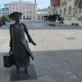 IMG 7638 Celje-kip Alme M. Karlin na Krekovem trgu