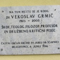 IMG 8141 Dragotinci-spominska plošča škofu Vekoslavu Grmiču