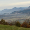 IMG 8297 Pogled v goriško smer (Sabotin, Škabrijel, Sv. gora) z grebena Ostrega vrha