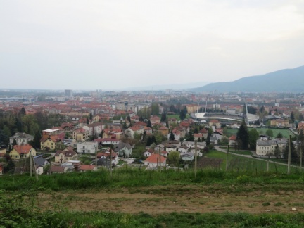IMG 9537 Maribor z razgledišča Pri sedmih hrastih na Kalvariji