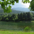 IMG 1370 Ivarčko jezero z Uršljo goro v ozadju