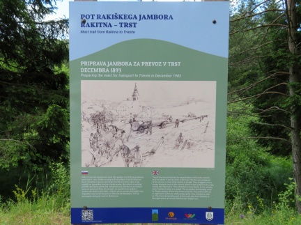 IMG 6453 Rakiško jezero-info tabla Jamborne poti