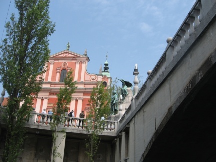 IMG 0217 Ljubljana-Prešernov trg z ladjice izpod Tromostovja