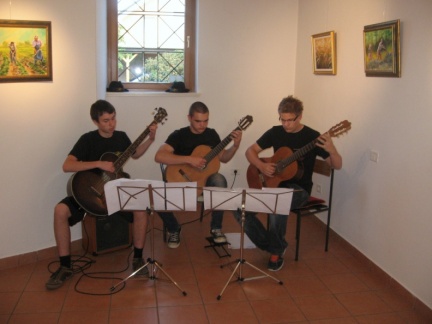 IMG 0761 Janez Rant-razstava Dan krompirja v Šenčurju-Trio AL kitaro