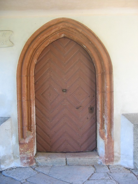 176_7650 Vrata na Marijini cerkvi na Čreti.JPG