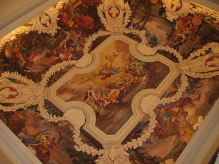 138 3858 Grad Štatenberg-strop v viteški dvorani