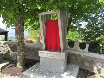 IMG 1863 Trška gora-odkritje spomenika Lojzetu Slaku