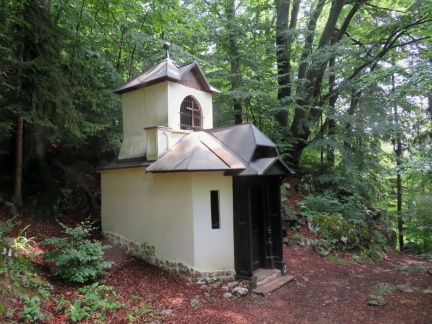 IMG 2221 Rudarska kapelica ob Stari rudni poti nad Jesenicami