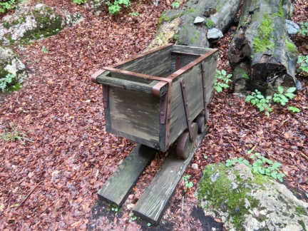 IMG 2222 Rudarski voziček na Stari rudni poti nad Jesenicami