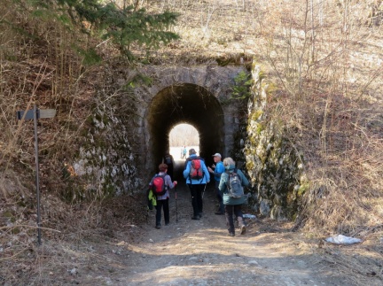 IMG 4080 Skozi železniški podhod z Ajdovskega gradca v Bohinjsko Bistrico