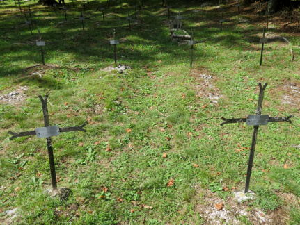 IMG 8272 Vojaško pokopališče s Soške fronte v Logu pod Mangartom