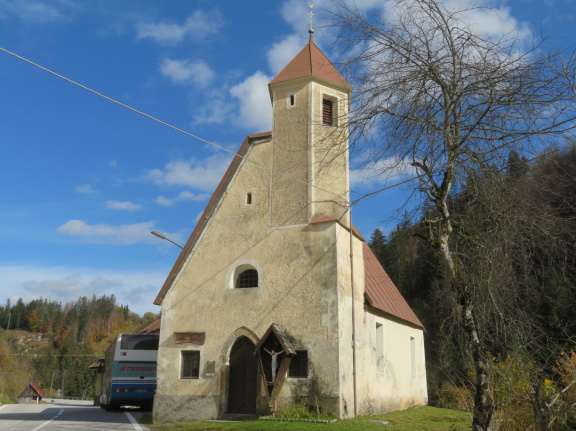 IMG 9376 Cerkvica sv. Filipa in Jakoba v vasi Pliči (Plezzut)
