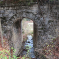 IMG 9566 Ostanek starega železniškega mostu med Trbižem (Tarvisio) in Fužinami (Fusine)